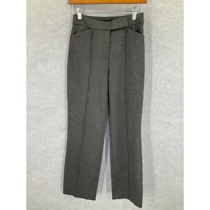 Express Womens Gray High Waisted Trouser Career Pants‎ Dress Pants Size 2